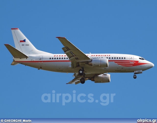 OK-XGC, Boeing 737-500, CSA Czech Airlines