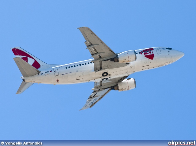 OK-XGD, Boeing 737-500, CSA Czech Airlines