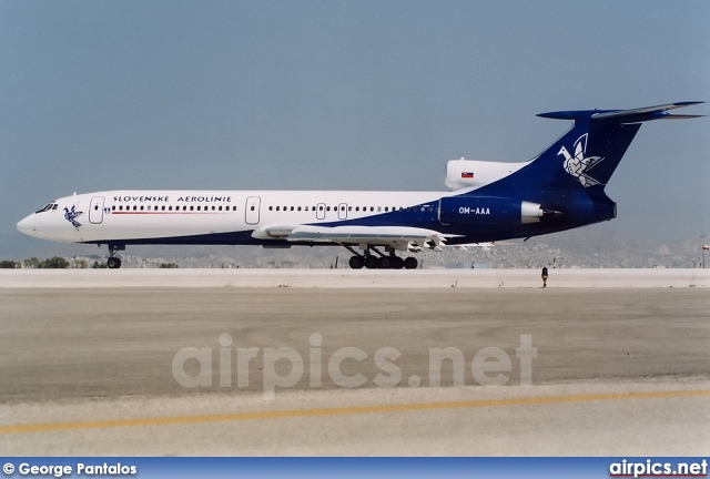 OM-AAA, Tupolev Tu-154M, Slovak Airlines