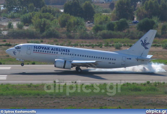 OM-AAE, Boeing 737-300, Slovak Airlines