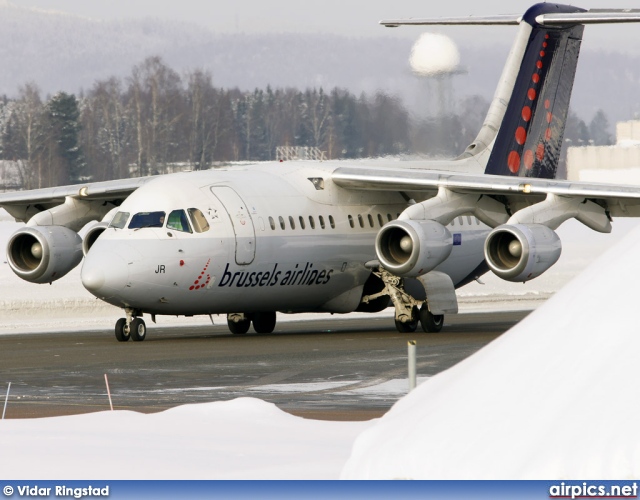 OO-DJR, British Aerospace Avro RJ85, Brussels Airlines