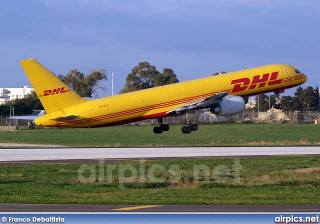 OO-DLQ, Boeing 757-200SF, European Air Transport (DHL)