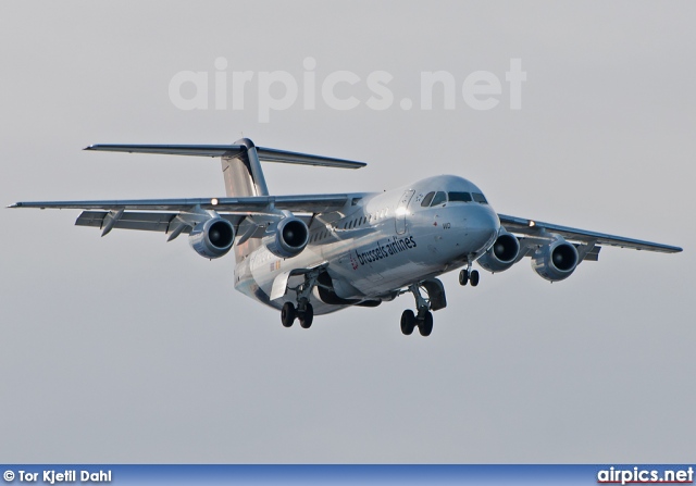 OO-DWD, British Aerospace Avro RJ100, Brussels Airlines