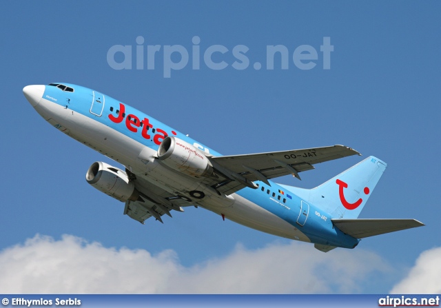 OO-JAT, Boeing 737-500, Jetairfly