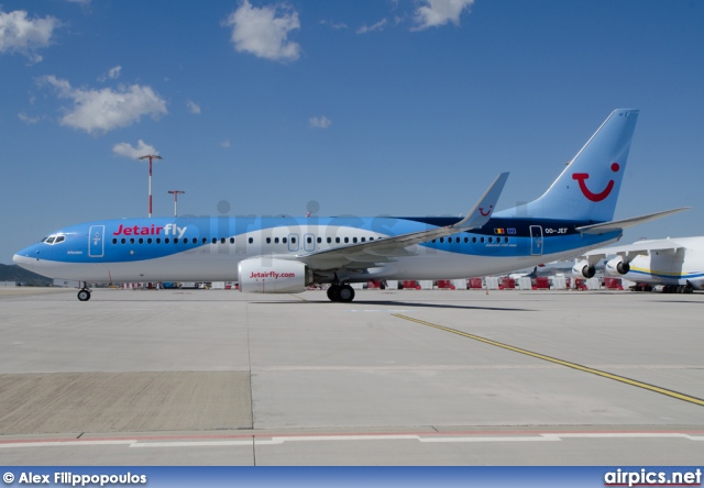 OO-JEF, Boeing 737-800, Jetairfly