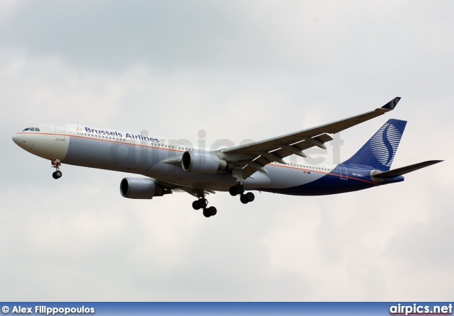 OO-SFO, Airbus A330-300, Brussels Airlines