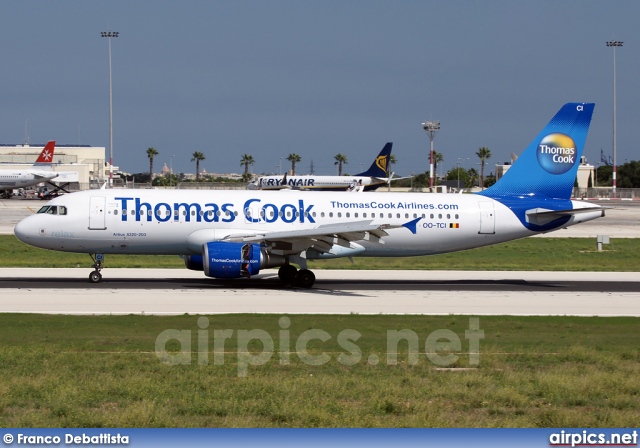 OO-TCI, Airbus A320-200, Thomas Cook Airlines (Belgium)