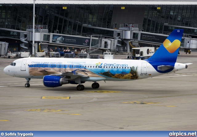 OO-TCI, Airbus A320-200, Thomas Cook Airlines (Belgium)