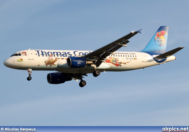 OO-TCP, Airbus A320-200, Thomas Cook Airlines (Belgium)