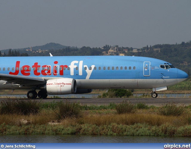 OO-TUA, Boeing 737-400, Jetairfly