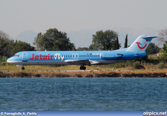 OO-TUF, Fokker F100, Jetairfly