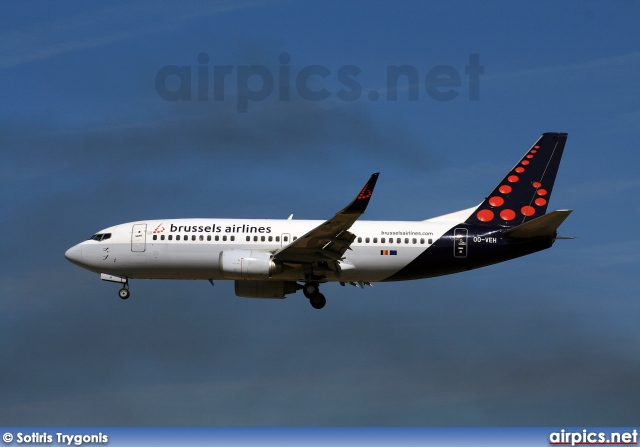 OO-VEH, Boeing 737-300, Brussels Airlines