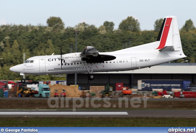 OO-VLY, Fokker 50, CityJet