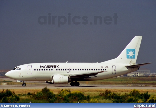 OY-APB, Boeing 737-500, Maersk Air