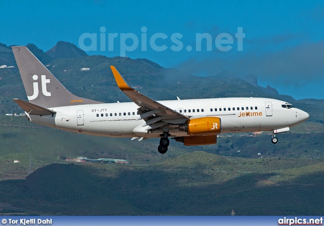 OY-JTY, Boeing 737-700, Jettime