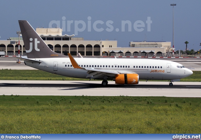 OY-JTZ, Boeing 737-700, Jettime