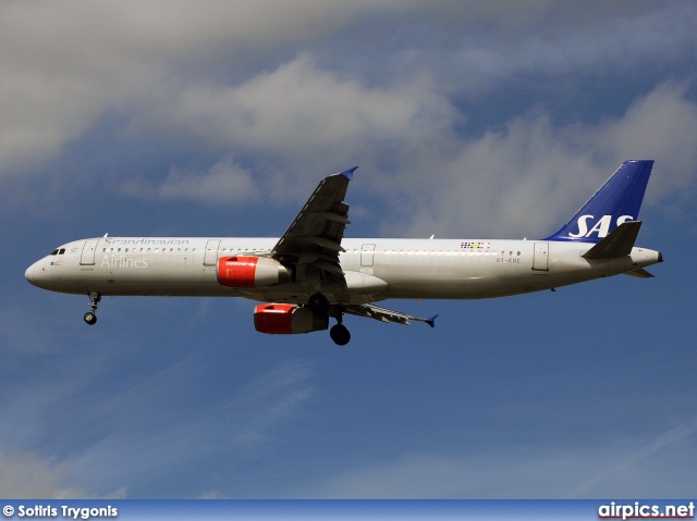 OY-KBE, Airbus A320-200, Scandinavian Airlines System (SAS)