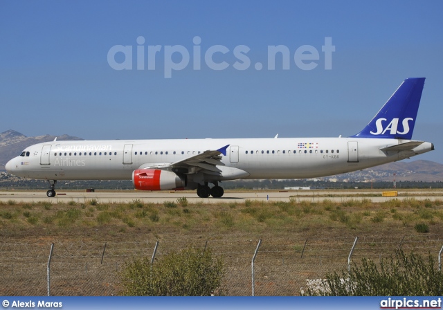 OY-KBK, Airbus A321-200, Scandinavian Airlines System (SAS)