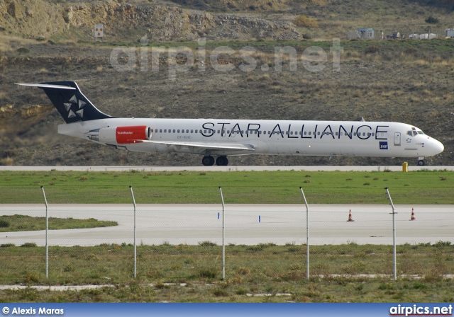 OY-KHE, McDonnell Douglas MD-82, Scandinavian Airlines System (SAS)