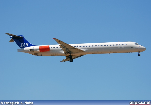 OY-KHG, McDonnell Douglas MD-82, Scandinavian Airlines System (SAS)