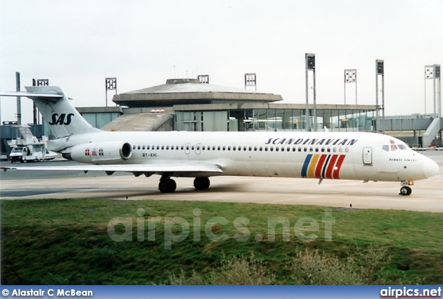 OY-KHI, McDonnell Douglas MD-87, Scandinavian Airlines System (SAS)