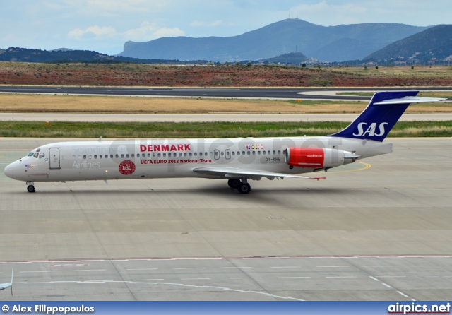 OY-KHU, McDonnell Douglas MD-87, Scandinavian Airlines System (SAS)