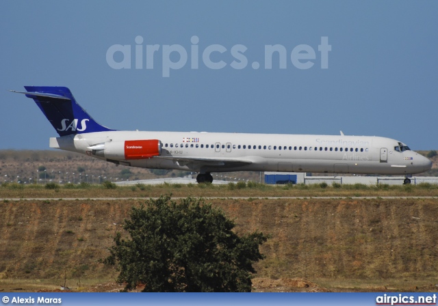 OY-KHU, McDonnell Douglas MD-87, Scandinavian Airlines System (SAS)