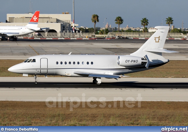 OY-PNO, Dassault Falcon-2000EX, Air Alsie