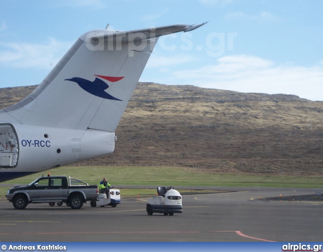 OY-RCC, British Aerospace Avro RJ100, Atlantic Airways