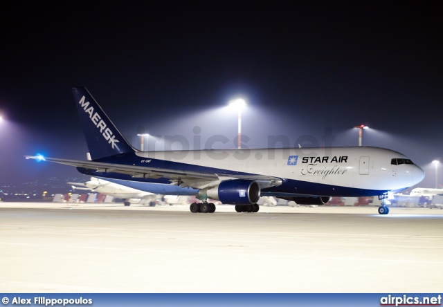 OY-SRF, Boeing 767-200SF, Star Air (Maersk)