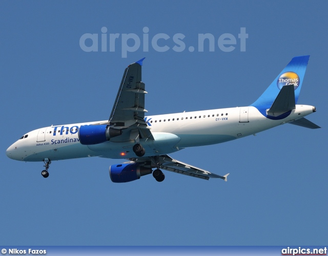 OY-VKM, Airbus A320-200, Thomas Cook Airlines Scandinavia