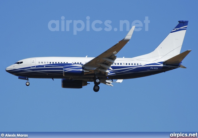 P4-NGK, Boeing 737-700/BBJ, Private