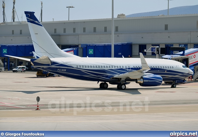 P4-NGK, Boeing 737-700/BBJ, Private