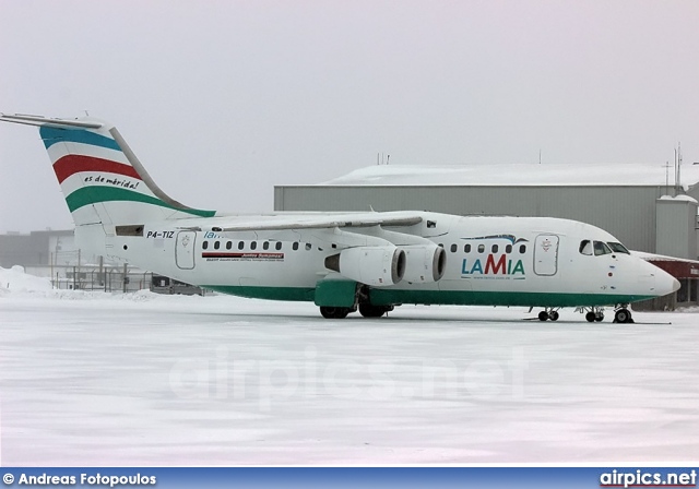 P4-TIZ, British Aerospace Avro RJ85, LAMIA