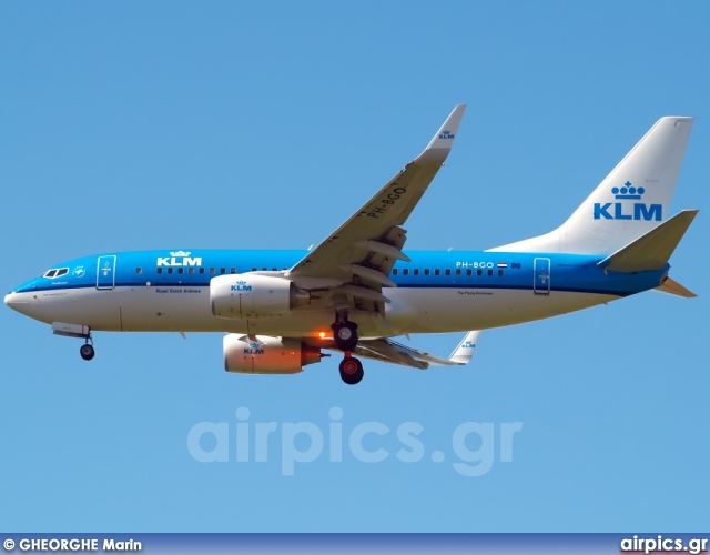 PH-BGO, Boeing 737-700/BBJ, KLM Royal Dutch Airlines