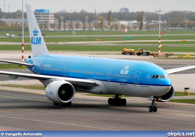 PH-BQD, Boeing 777-200ER, KLM Royal Dutch Airlines