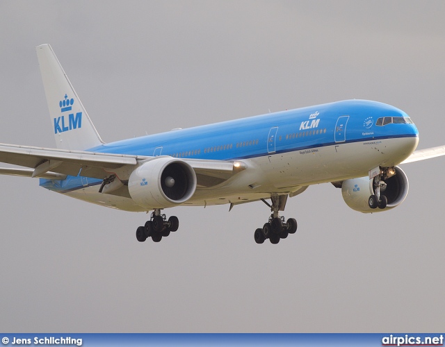 PH-BQE, Boeing 777-200ER, KLM Royal Dutch Airlines