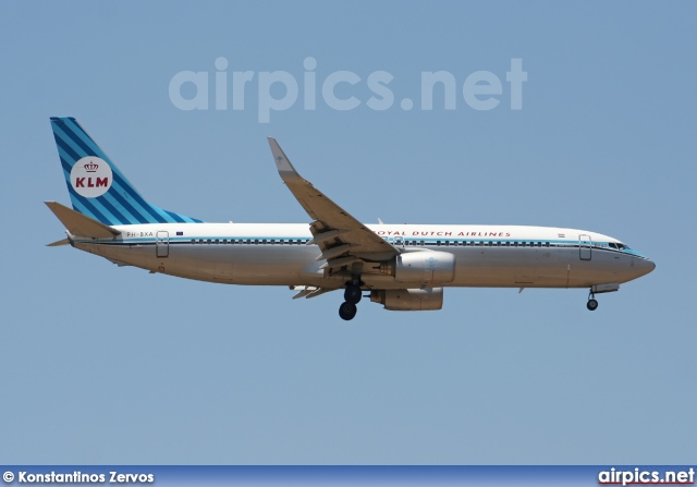 PH-BXA, Boeing 737-800, KLM Royal Dutch Airlines