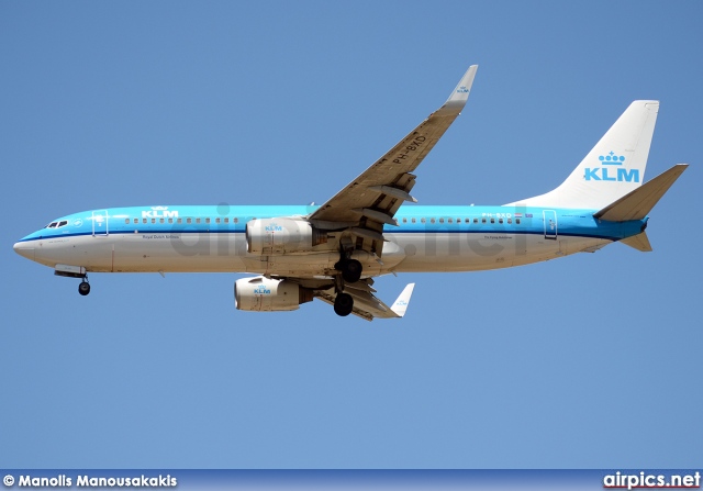 PH-BXD, Boeing 737-800, KLM Royal Dutch Airlines