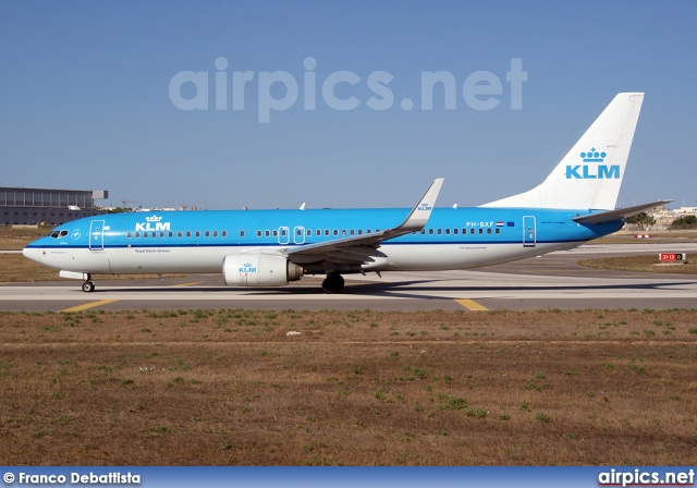 PH-BXF, Boeing 737-800, KLM Royal Dutch Airlines