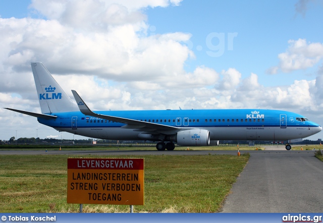 PH-BXG, Boeing 737-800, KLM Royal Dutch Airlines