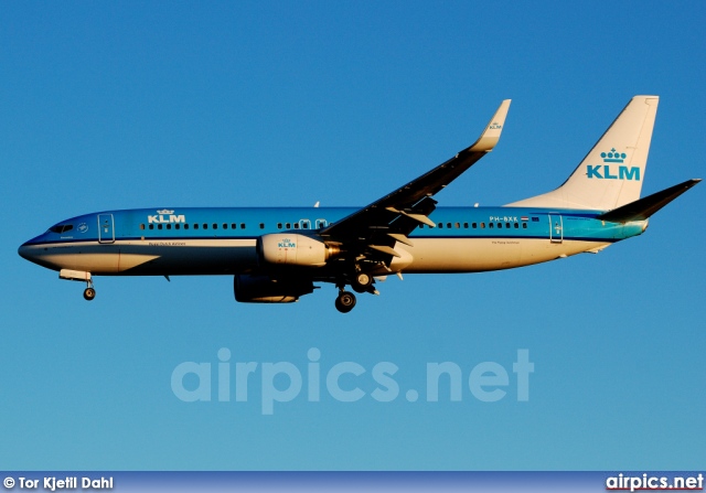 PH-BXK, Boeing 737-800, KLM Royal Dutch Airlines