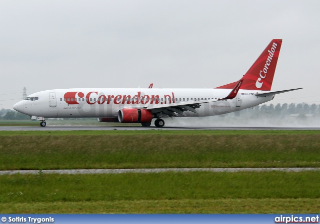 PH-CDE, Boeing 737-800, Corendon Airlines