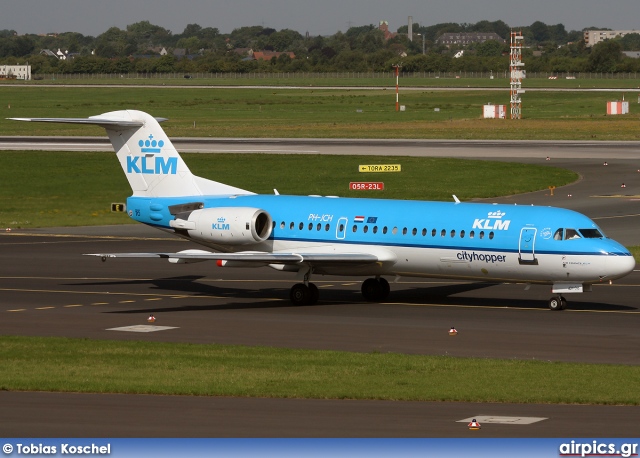 PH-JCH, Fokker 70, KLM Cityhopper
