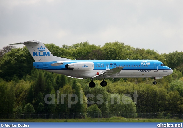 PH-JCH, Fokker 70, KLM Cityhopper