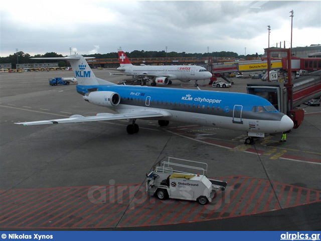 PH-JCT, Fokker 70, KLM Cityhopper