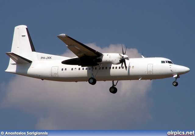 PH-JXK, Fokker 50, Denim Air