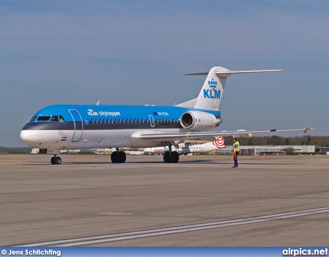 PH-KZN, Fokker 70, KLM Cityhopper