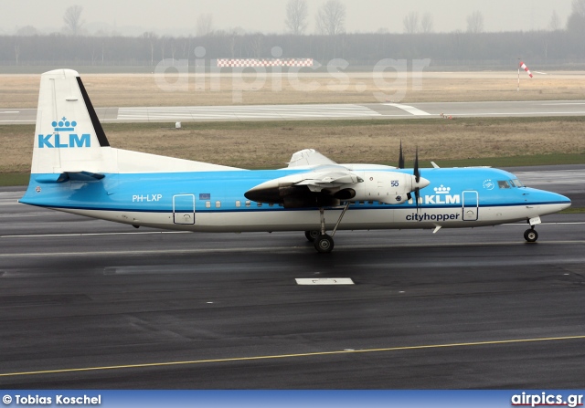 PH-LXP, Fokker 50, KLM Cityhopper
