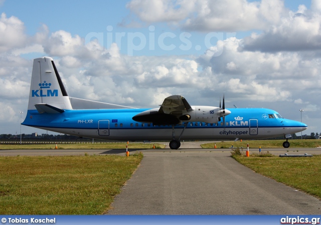 PH-LXR, Fokker 50, KLM Cityhopper